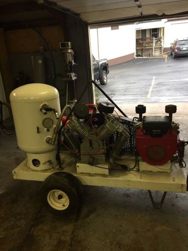 Gas powered high volume air compressor for sale