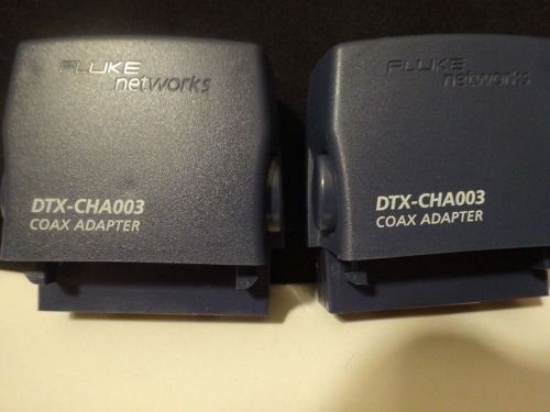 Fluke Networks DTX-CHA003 Coax Adapters