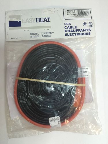 New Easy Heat HB06-2 240 Volt 138 Watt 19.69&#039; Pipe Heating Cable Freeze