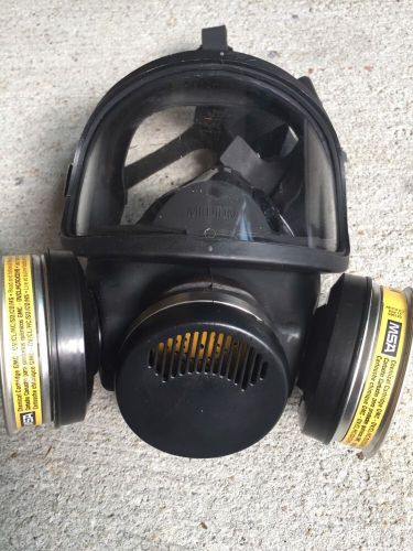 MSA Full Face Respirator Medium gas mask