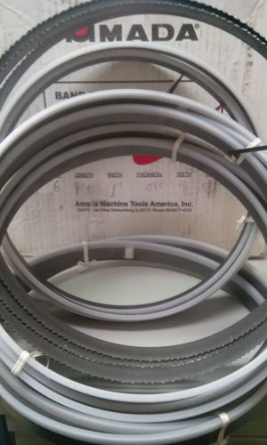 (6) AMADA SVGLB COBALT BANDSAW 9&#034;11 X 1&#034; X .035 4/6 TOOTH 5 NEW 1 USED`