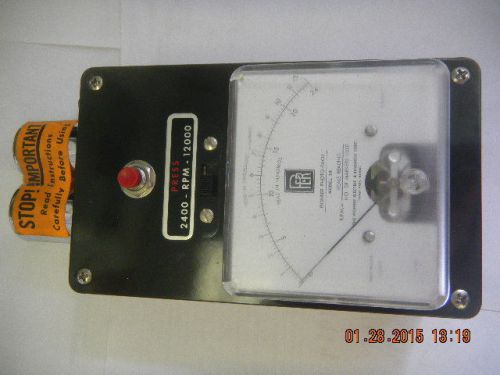 Pioneer photo-tachometer model 36 for sale