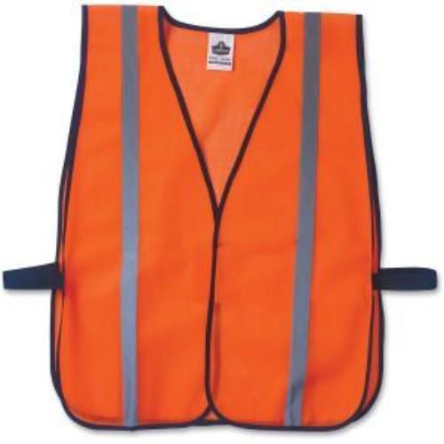 Glowear ergodyne glowear orange standard vest - fabric, polyester mesh - 1/ for sale