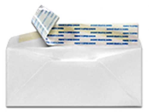 500 White Peel Seal Windowless Envelope  4-1/8&#034; x 9-1/2&#034; new in original Box