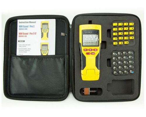New - Klein Tools VDV501-825 VDV Scout Pro 2 LT Data Cable Tester and Remote Kit