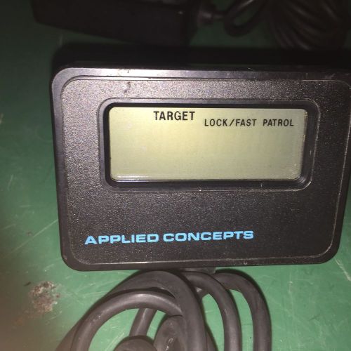 APPLIED CONCEPTS STALKER ATR REMOTE DISPLAY, INLINE BOX, REMOTE, AND POWER CORD