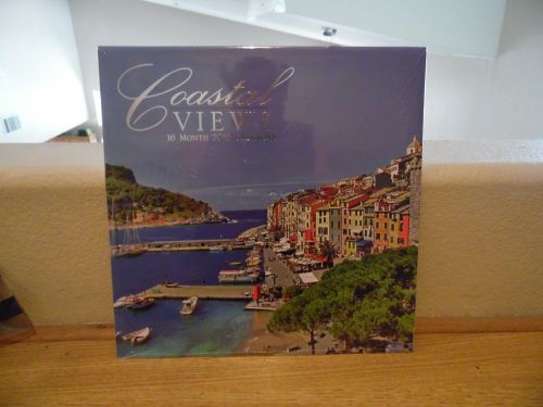 2016 11.5&#034; X 12&#034; 16 MONTH COASTAL VIEWS WALL CALENDAR NEW IN THE WRAPPER