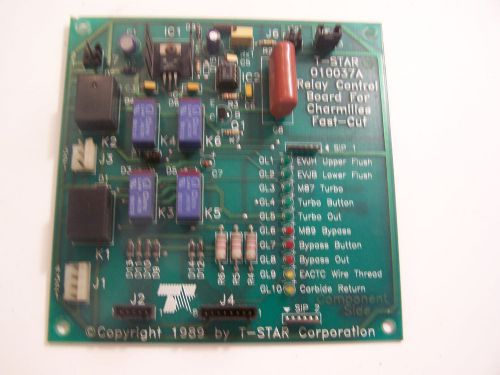 T-STAR RELAY CONTROL BOARD FOR CHARMILLES FAST-CUT; 010037A