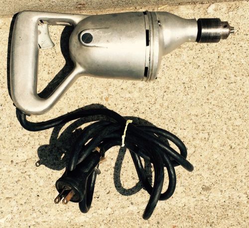 Black &amp; Decker Industrial Heavy Duty Machine Age Electric 12&#034; Drill EXC
