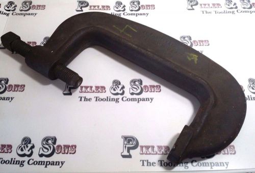 American made williams 10&#034; c welding clamp no. 10 w/ 4&#034; throat for sale