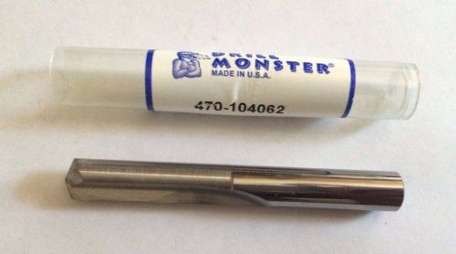 Drill Monster 13/32&#034; Carbide Straight Flute Drill 470-103438 140 Deg Brand New