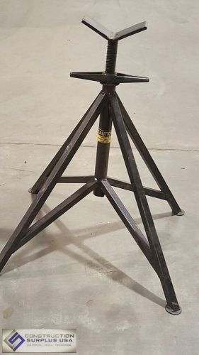 Ridgid 4-leg 2500 lb heavy duty pipejack stand for sale