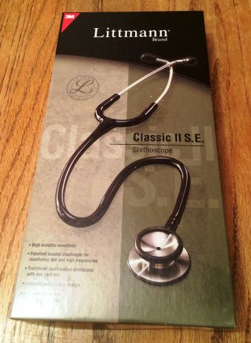 3M Littmann Classic ll S.E. Stethoscope in Black