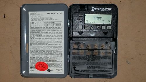 Intermatic et8215c electronic timer, astro 7 days, 2-circuit for sale
