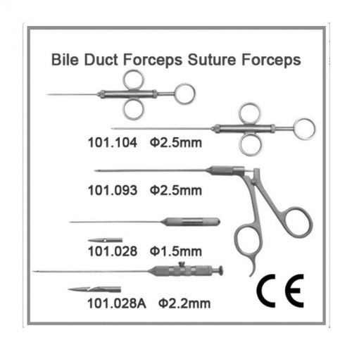 Bile Duct Forceps Suture Forceps Hernia Needle Laparoscopy