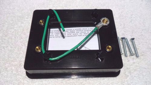 Walker wiremold 880mpa nm rectangular pvc floor box adapter for sale