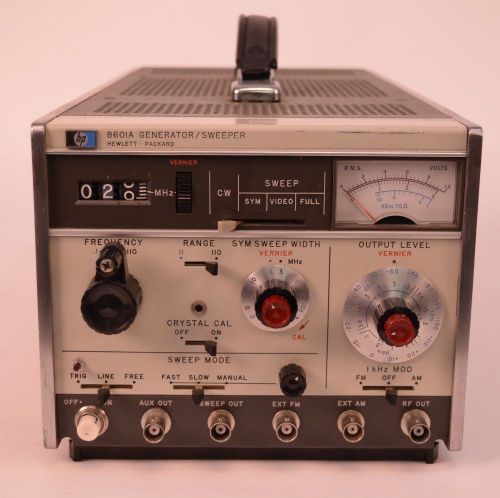 HP 8601A Signal Generator Sweeper 110 MHz *Parts or Repair*