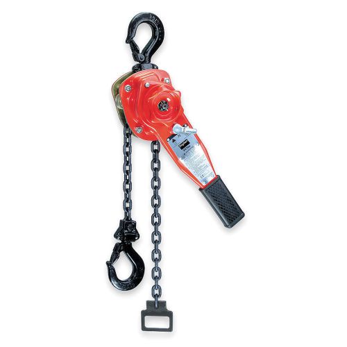 DAYTON Lever Chain Hoist, 1650 lb. Load Capacity, 20 ft. Lift, 1-1/8&#034; Hook