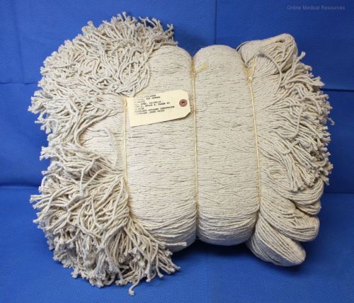 12 each cotton mop head mophead 4-ply 20 oz. 6&#034; band for sale