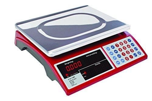 Camry digital commercial price scale 33lb / 15kg for food meat fruit produce for sale
