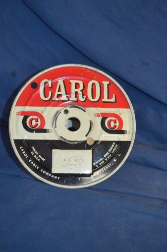 Carol Cable Co. Vintage 18/2 Wire Reel. Still has UL Sticker