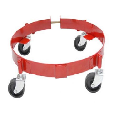 Lincoln Band Dolly, 120 Lb. Cap., 14&#034; Outside Dia., Red, 4 Casters, 84192 |KB4RL