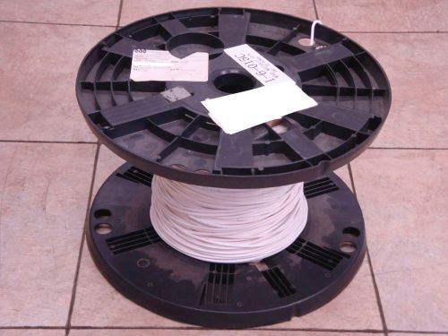 M22759/11-12-9 harbour extruded ptfe hookup wire 12awg white 19x25 280&#039; partial for sale