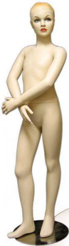 MN-087 FLESHTONE Young Teenage Girl Mannequin in Dance Pose 4&#039; 7&#034;