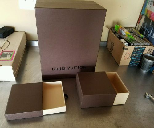 Louis Vuitton EMPTY BOX LOT OF 3