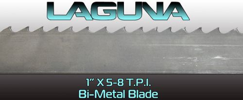 1&#034; X 5-8 TPI X 90&#034; Bimetal BandSaw Blade Laguna Tools Metal Cutting Blade