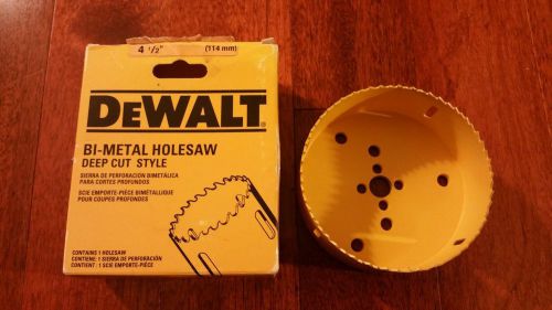 DeWalt Bi-Metal Holesaw Deep Cut