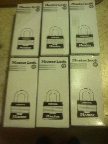Master Lock General Security Laminated Padlocks - No. 1kalj - Package Quantity 6