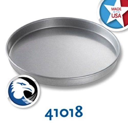 Chicago Metallic 41018 Cake Pan 10&#034; diameter x 1&#034; deep round glazed  - Case...