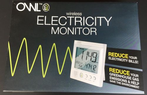 OWL WIRELESS ELECTRICITY MONITOR, BRAND NEW IN BOX, FREE SHIPPING!