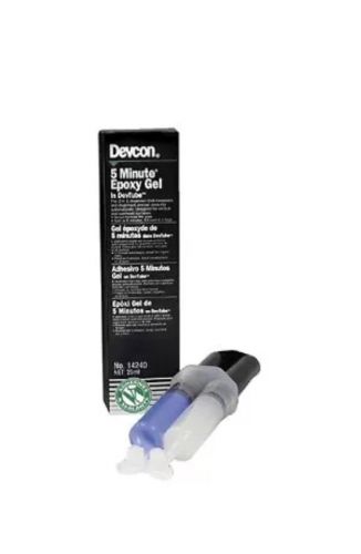 Devcon 5 minute epoxy gel 14240 .25ml for sale