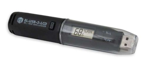 Lascar EL-USB-2-LCD+ High Accuracy Temp / RH Data Logger with LCD Display, New