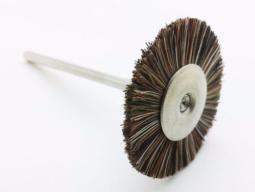 10X Polishing Dental Lab Brush Wheel with Natural Horse Hair