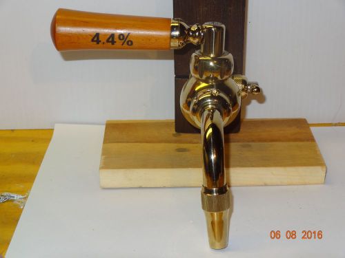 Pilsner Urquell Control Valve faucet with faucet tag used