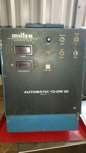 Miller electric robotic mig welder interface automatic 1d-dw (s) &amp; gas solenoid for sale