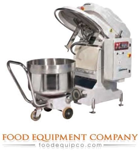 Univex sl250rb heavy duty spiral dough mixer 550 lb. cap for sale