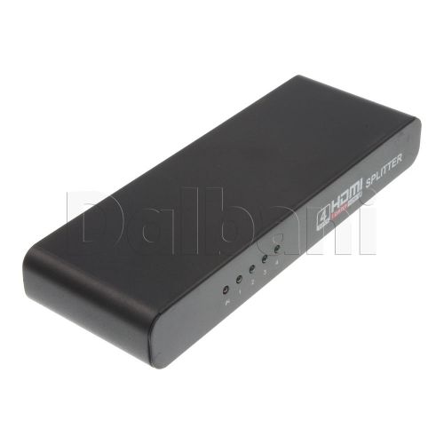 38-69-0030 New HDMI To HDMI 1 in 4 Out Video Converter Switch 46