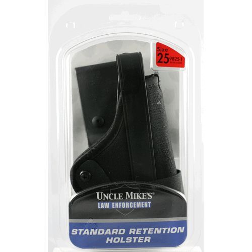 Uncle Mike&#039;s 9825-1 Jacket Slot Dual Retention Duty Holster Size 25 Right Hand