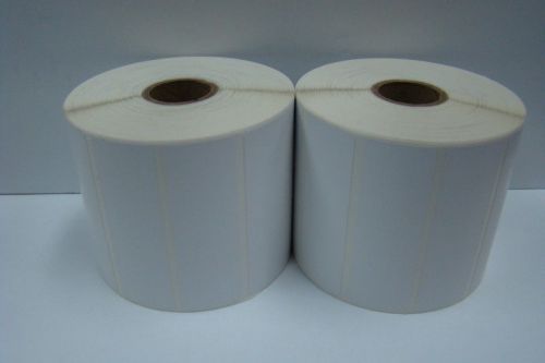 16 Rolls 1375 3x1 Direct Thermal Zebra 2844 Labels