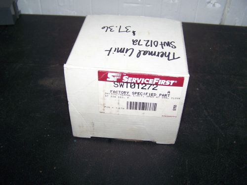 NEW IN BOX SERVICEFAST THERMAL LIMIT SWITCH SWT01272