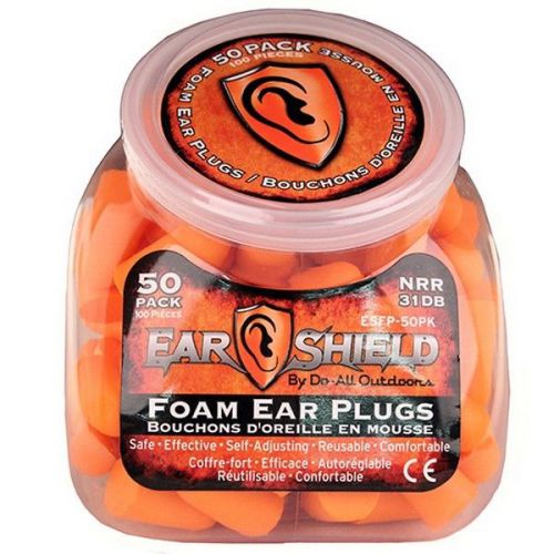 Do All Outdoors ESFP-50PK Sound Soldier Foam Ear Plugs 50 Pack Jar