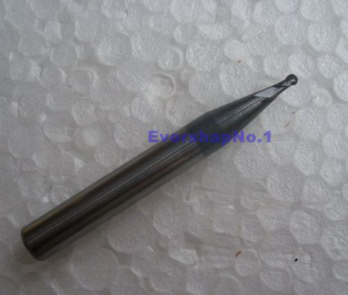 New 1 pc Solid Carbide Endmills Ballnose R 1 TiALN End mill HRC48 Shank Dia 6mm