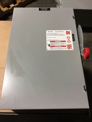 Eaton Cutler-Hammer DG324NGK 200-Amp Safety Disconnect Switch Fusible 240VAC