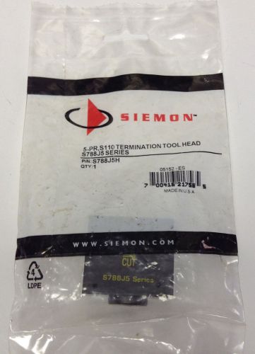 SIEMON S788J5H Replacement Head &amp; blade  5 pair termination Head for 110 blocks