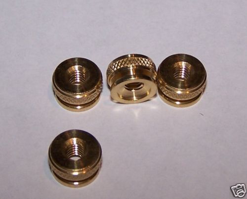 4 brass replacement spark plug thumb nuts m4 thread for sale