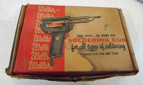 WELLER SOLDRING GUN MODEL# 8200, DUAL HEAT 100/140 WATTS 120V, 60 CY. 1.2A USA